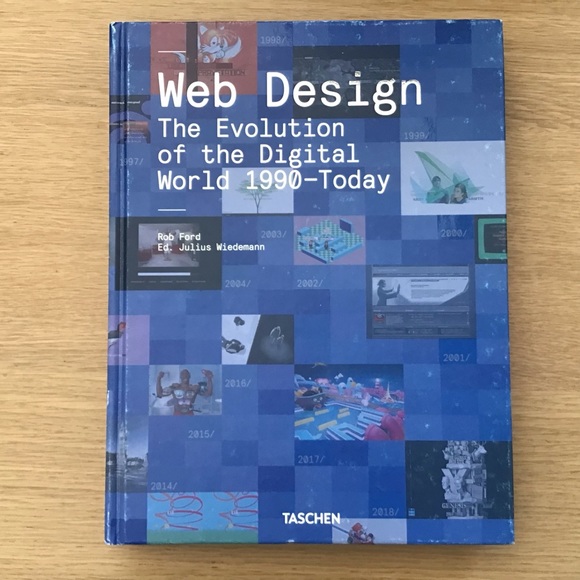 Web Design The Evolution of the Digital World 1990 - Today by Rob Ford Hardcover - Picture 1 of 12
